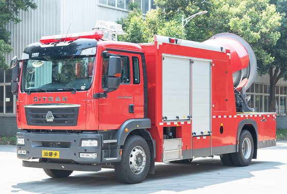 시노트럭 시트라크 연소 배기가스 구조 소방 트럭 특수 차량 중국 공장